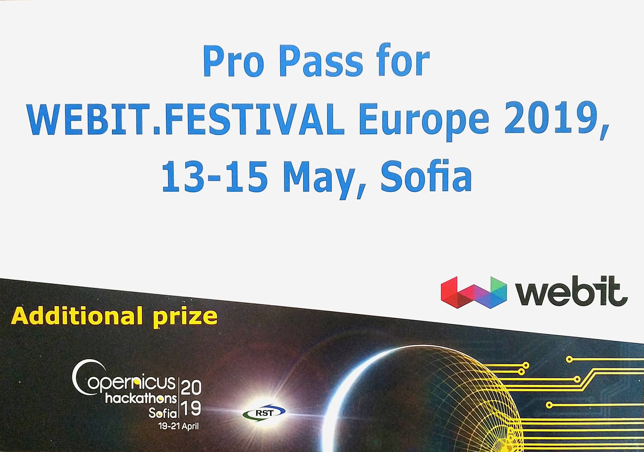 WEBIT, FESTIVAL Europe 2019